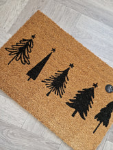 Load image into Gallery viewer, Festive Christmas Tree Doormat
