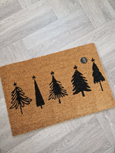 Load image into Gallery viewer, Festive Christmas Tree Doormat
