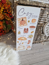 Load image into Gallery viewer, Autumn Cosy Season White Pumpkin Plaque
