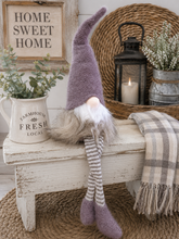 Load image into Gallery viewer, Dusky Pink Stripy Legged Gonk
