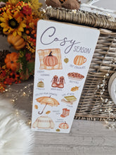 Load image into Gallery viewer, Autumn Cosy Season White Pumpkin Plaque
