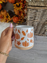 Load image into Gallery viewer, Seasonal Cosy Autumn Halloween Stoneware Pumpkin Mug
