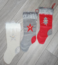 Load image into Gallery viewer, Nordic Inspired Christmas Stocking
