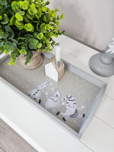 Load image into Gallery viewer, Grey Festive Triple Gonk Decorative Tray
