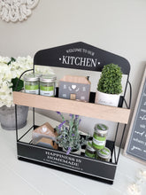 Load image into Gallery viewer, Welcome To Our Kitchen Double Wall Shelf

