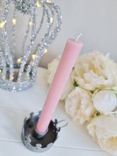 Load image into Gallery viewer, Blush Pink Tall Dinner Candles - Pack 4
