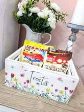 Load image into Gallery viewer, Floral Treats Storage Crate
