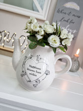 Load image into Gallery viewer, Happiness Blossoms Teapot Shaped Vase

