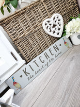 Load image into Gallery viewer, Taupe Grey Duck Kitchen Plaque
