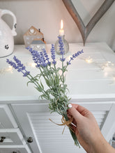 Load image into Gallery viewer, Faux Mini Lavender Bunch
