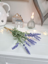 Load image into Gallery viewer, Faux Mini Lavender Bunch
