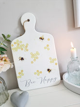 Load image into Gallery viewer, Bee Happy Ceramic Decorative Trivet
