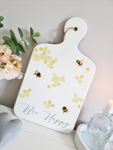 Load image into Gallery viewer, Bee Happy Ceramic Decorative Trivet
