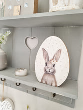 Load image into Gallery viewer, Natural Mango Wood Bunny Oval
