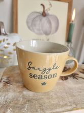 Load image into Gallery viewer, Snuggle Season Yellow Star Mug
