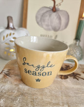 Load image into Gallery viewer, Snuggle Season Yellow Star Mug
