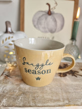 Load image into Gallery viewer, Snuggle Season Yellow Star Mug
