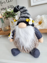 Load image into Gallery viewer, Gonk Bee Doorstop With Knitted Hat
