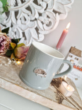 Load image into Gallery viewer, Grey Stoneware Hedgehog Mug
