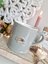 Load image into Gallery viewer, Grey Stoneware Hedgehog Mug
