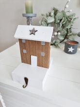 Load image into Gallery viewer, Nordic House Inspired Wooden Stocking Holder
