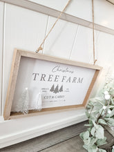 Load image into Gallery viewer, Christmas Tree Farm Hanging Plaque
