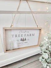 Load image into Gallery viewer, Christmas Tree Farm Hanging Plaque
