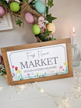 Load image into Gallery viewer, Fresh Flower Market Wall Plaque
