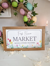 Load image into Gallery viewer, Fresh Flower Market Wall Plaque
