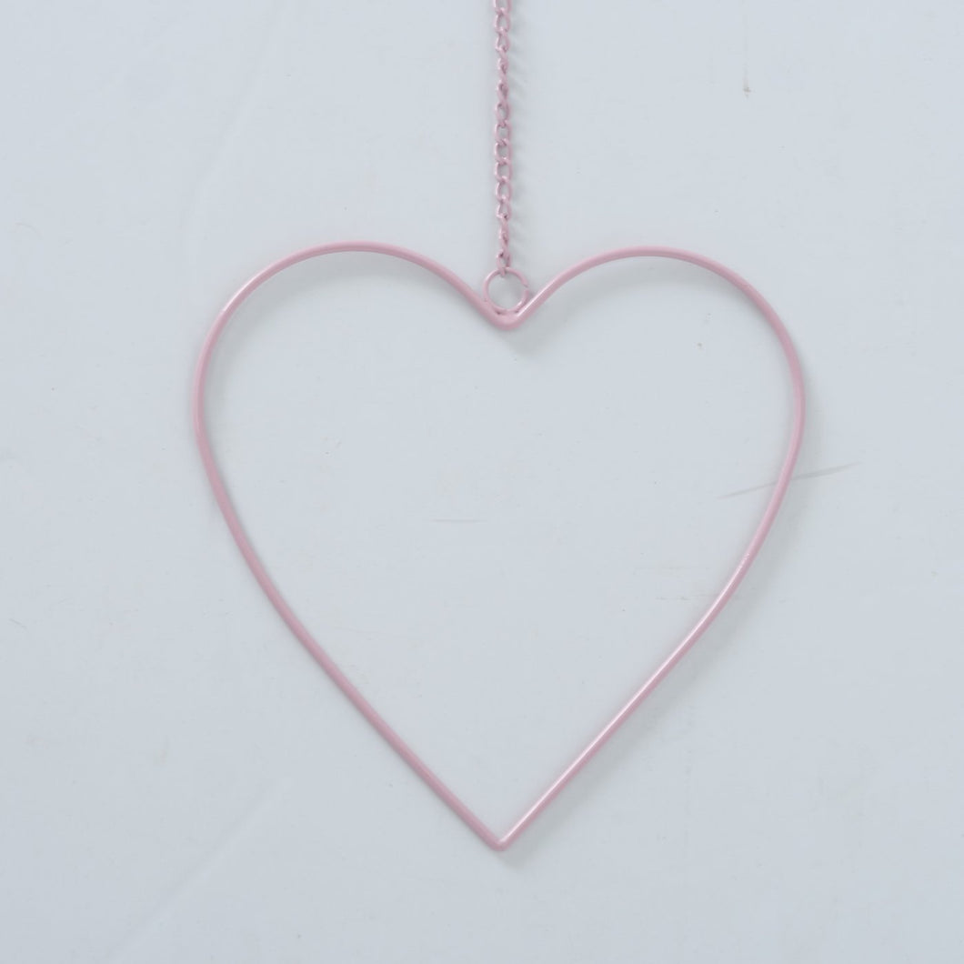 Pretty Pink Hanging Heart