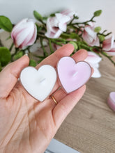 Load image into Gallery viewer, Heart Shaped T-light Candles Pack 4
