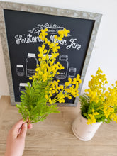 Load image into Gallery viewer, Faux Yellow Mimosa Single Bunch
