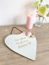 Load image into Gallery viewer, Heart Shaped Hanging Glam Mirror - 2 Styles
