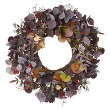 Load image into Gallery viewer, XL Russet &amp; Purple Foliage Wreath
