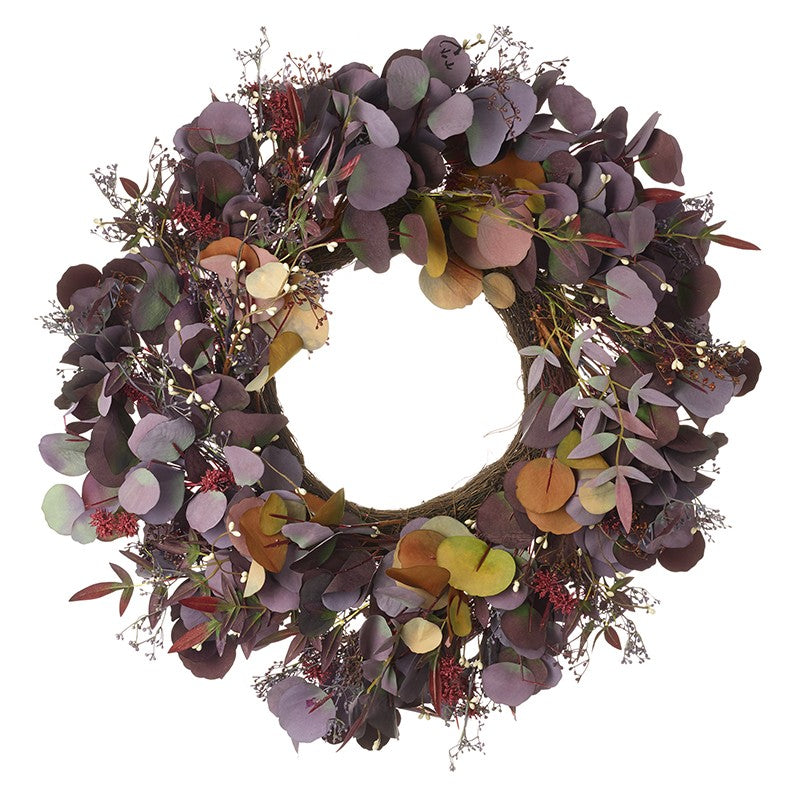 XL Russet & Purple Foliage Wreath